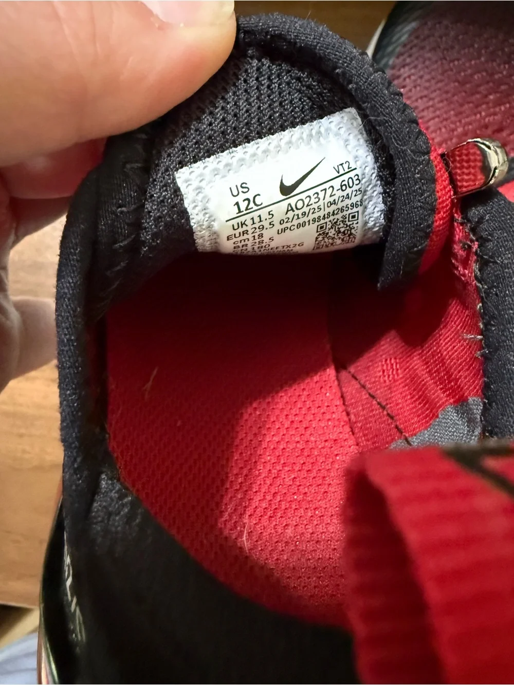 Nike never worn